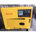 AC Single Phase 50Hz/4.2kw Key Start Silent Diesel Generator with Digital Panel Board for Shop and Hotel Use